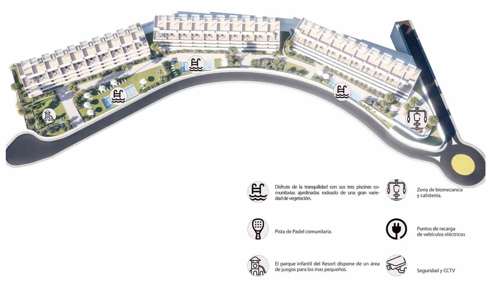 2 bedroom Apartment for sale in Finestrat with pool garage - € 279,900 (Ref: 8982119)