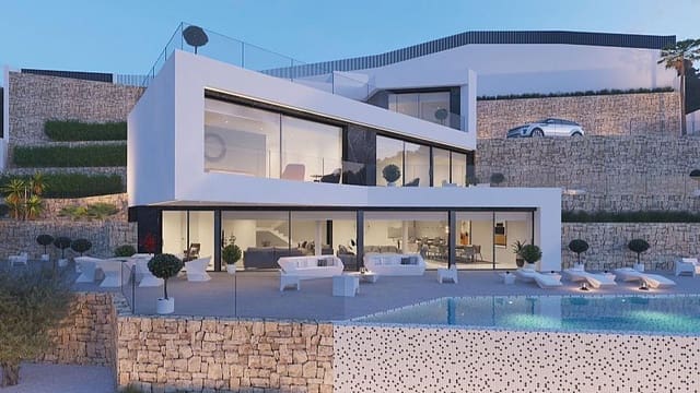 4 sypialnia Willa na sprzedaż w Benissa z basenem garażem - 2 600 000 € (Ref: 9594658)