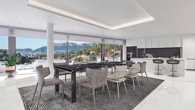 4 sypialnia Willa na sprzedaż w Benissa z basenem garażem - 2 600 000 € (Ref: 9594658)