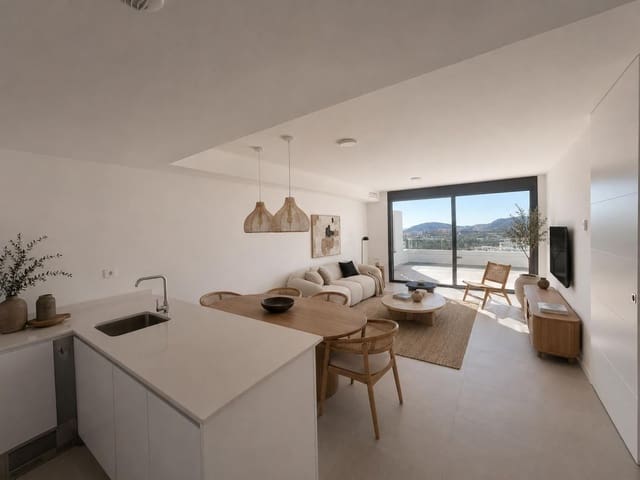 2 chambre Appartement à vendre à Finestrat avec piscine garage - 425 000 € (Ref: 9711090)