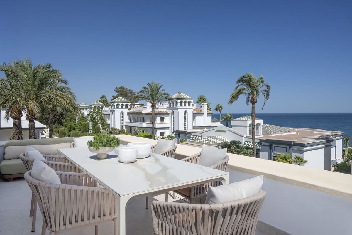 3 chambre Penthouse à vendre à New Golden Mile avec piscine - 2 495 000 € (Ref: 10033203)