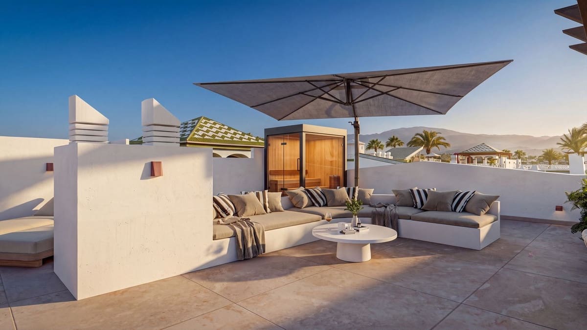 3 chambre Penthouse à vendre à New Golden Mile avec piscine - 2 495 000 € (Ref: 10033203)