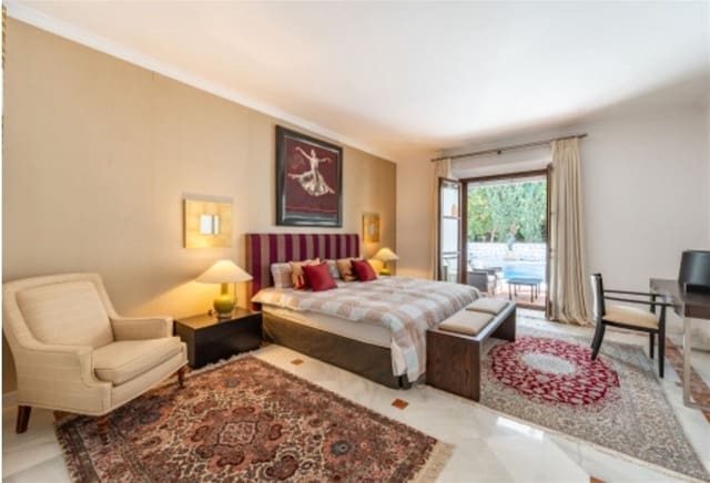 5 soverom Villa til leie i Golden Mile, Marbella med svømmebasseng garasje - € 17 000 (Ref: 8464048)