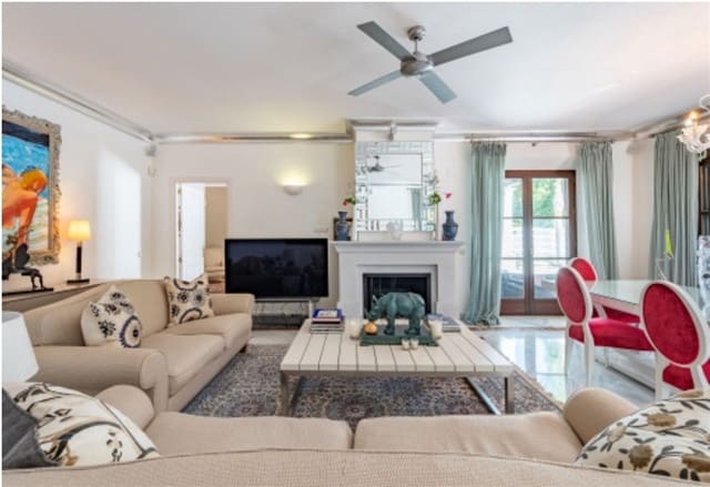 5 soverom Villa til leie i Golden Mile, Marbella med svømmebasseng garasje - € 17 000 (Ref: 8464048)