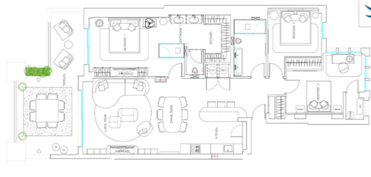 3 soveværelse Lejlighed til salg i Los Monteros med swimmingpool garage - € 2.250.000 (Ref: 8660807)