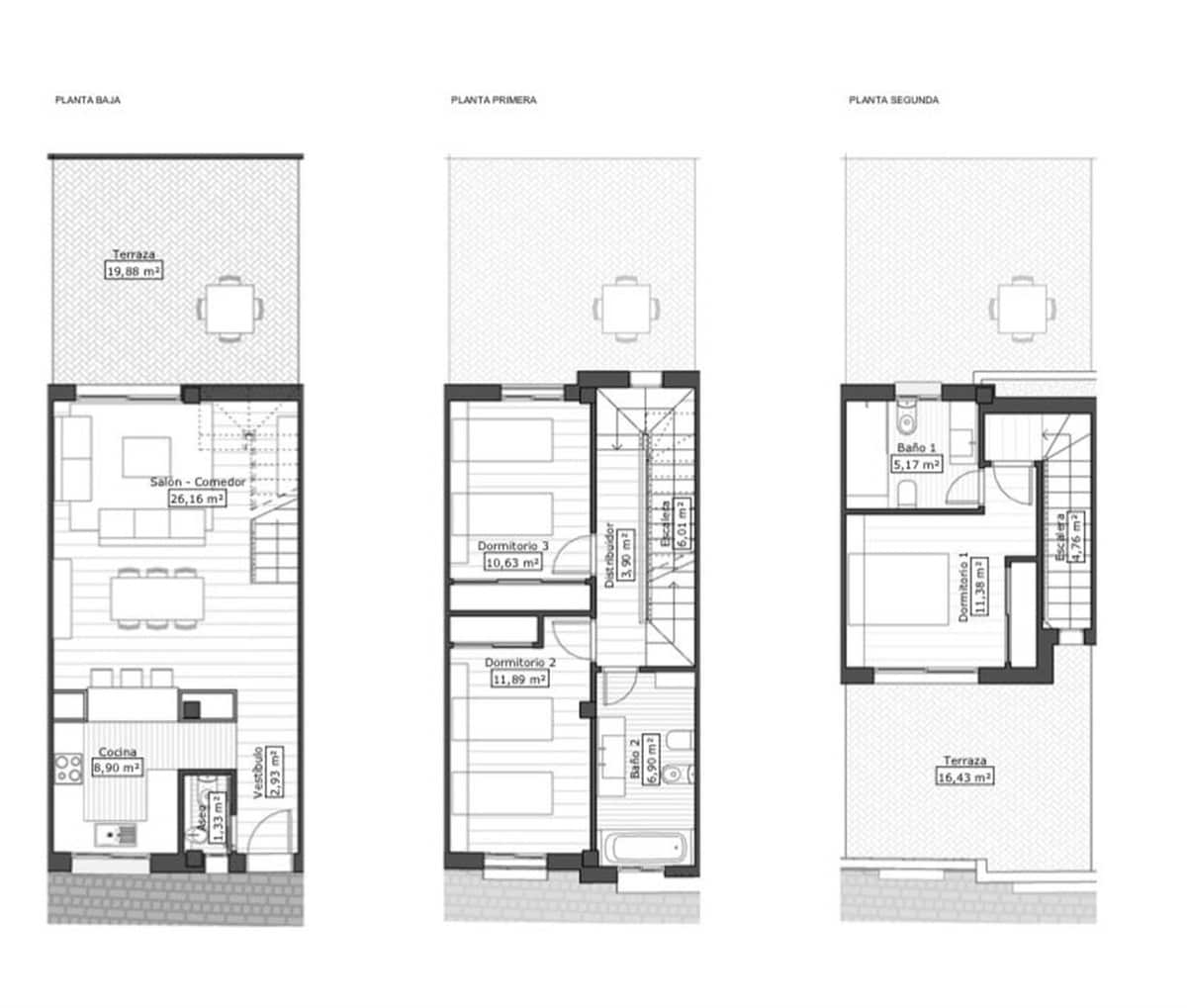 3 soveværelse Byhus til salg i Cancelada med garage - € 455.000 (Ref: 9253990)