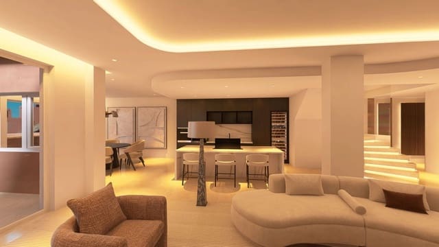 3 quarto Penthouse para venda em New Golden Mile, Estepona com piscina garagem - 4 995 000 € (Ref: 9762312)