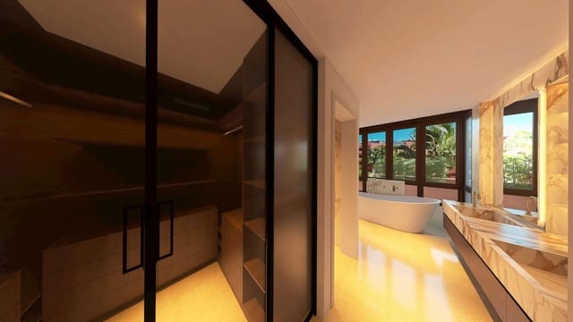 3 quarto Penthouse para venda em New Golden Mile, Estepona com piscina garagem - 4 995 000 € (Ref: 9762312)