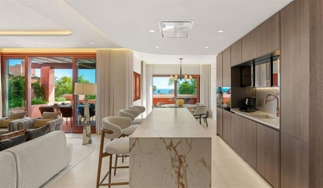 3 chambre Penthouse à vendre à New Golden Mile, Estepona avec piscine garage - 4 995 000 € (Ref: 9762312)