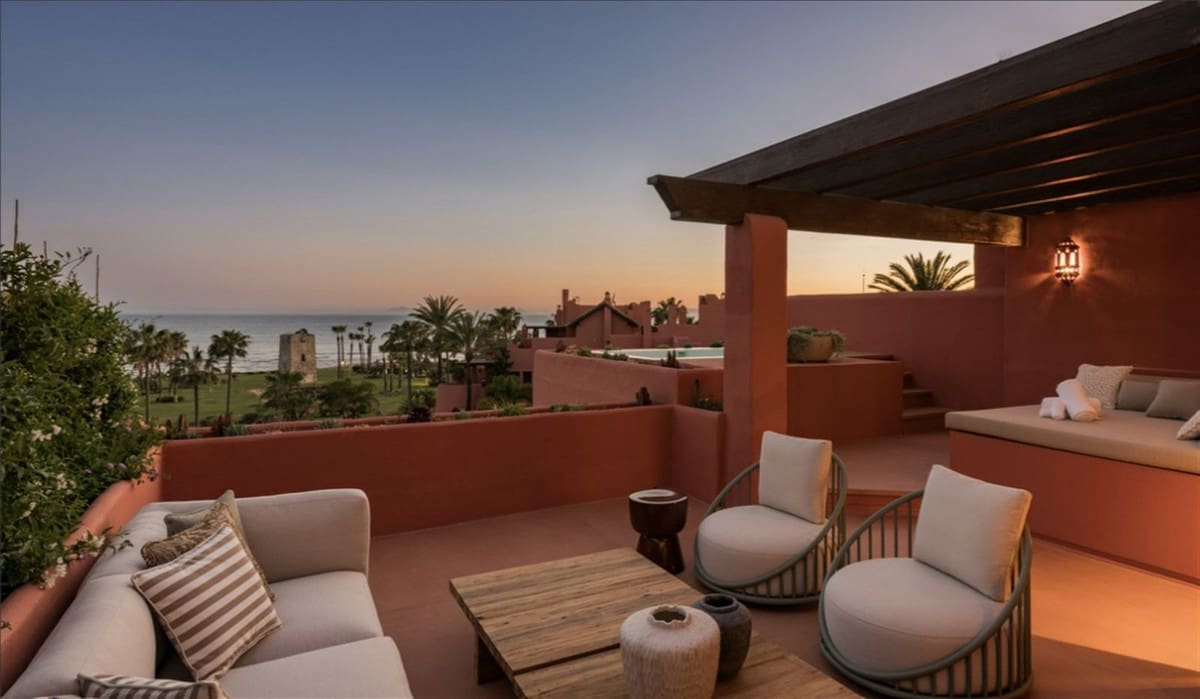 3 soverom Penthouse til salgs i New Golden Mile med svømmebasseng garasje - € 4 995 000 (Ref: 9762312)