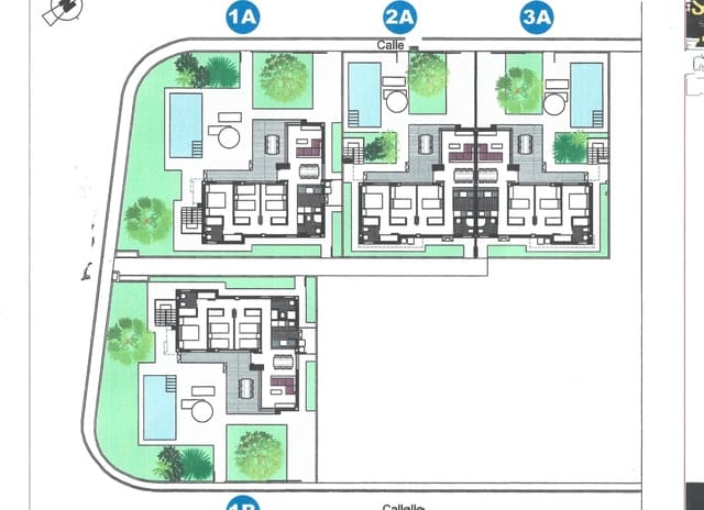 3 soveværelse Byhus til salg i Els Poblets med swimmingpool garage - € 415.000 (Ref: 9309357)