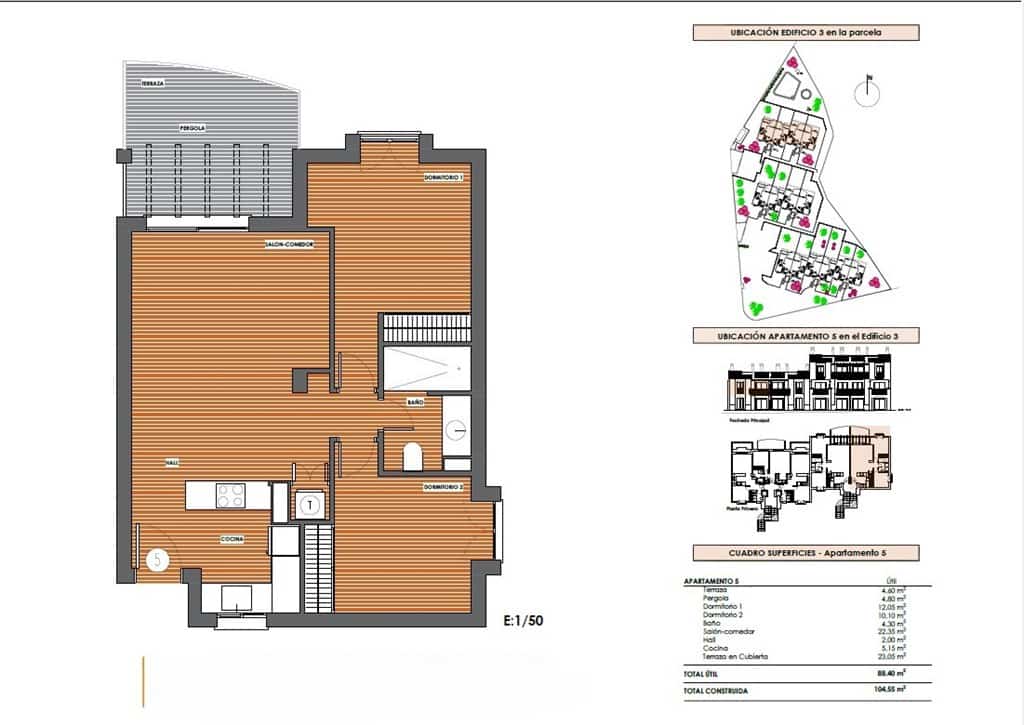 2 soveværelse Penthouse til salg i Denia med swimmingpool garage - € 380.000 (Ref: 9329863)