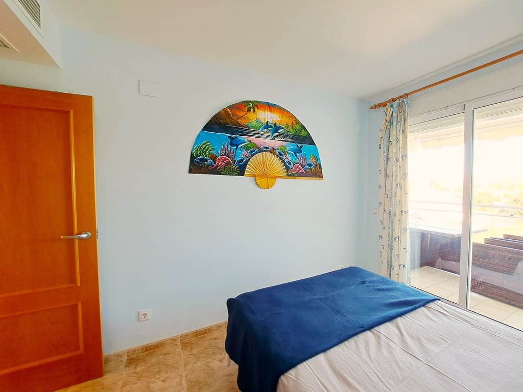 2 Zimmer Strandapartment zu vermieten in Denia mit Pool Garage - 1.100 € (Ref: 9665158)