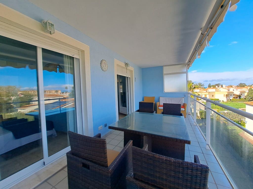 2 Zimmer Strandapartment zu vermieten in Denia mit Pool Garage - 1.100 € (Ref: 9665158)