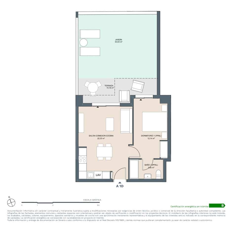 1 camera da letto Appartamento in vendita in Denia con piscina garage - 315.000 € (Rif: 9866295)
