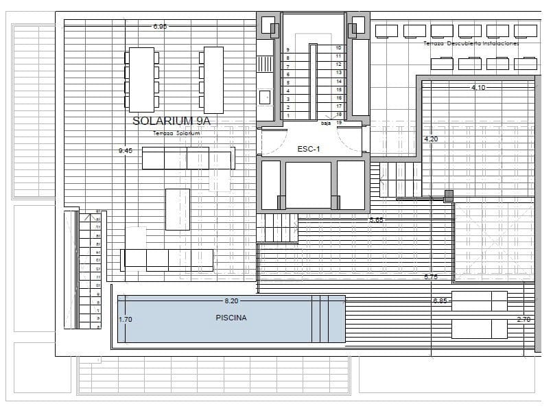 Ático de 3 habitaciones en La Nucia en venta con piscina garaje - 1.141.000 € (Ref: 10093730)