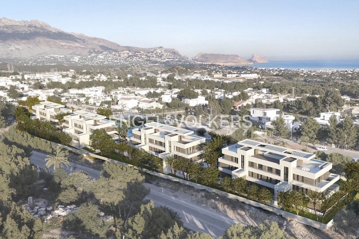 Ático de 3 habitaciones en La Nucia en venta con piscina garaje - 1.141.000 € (Ref: 10093730)
