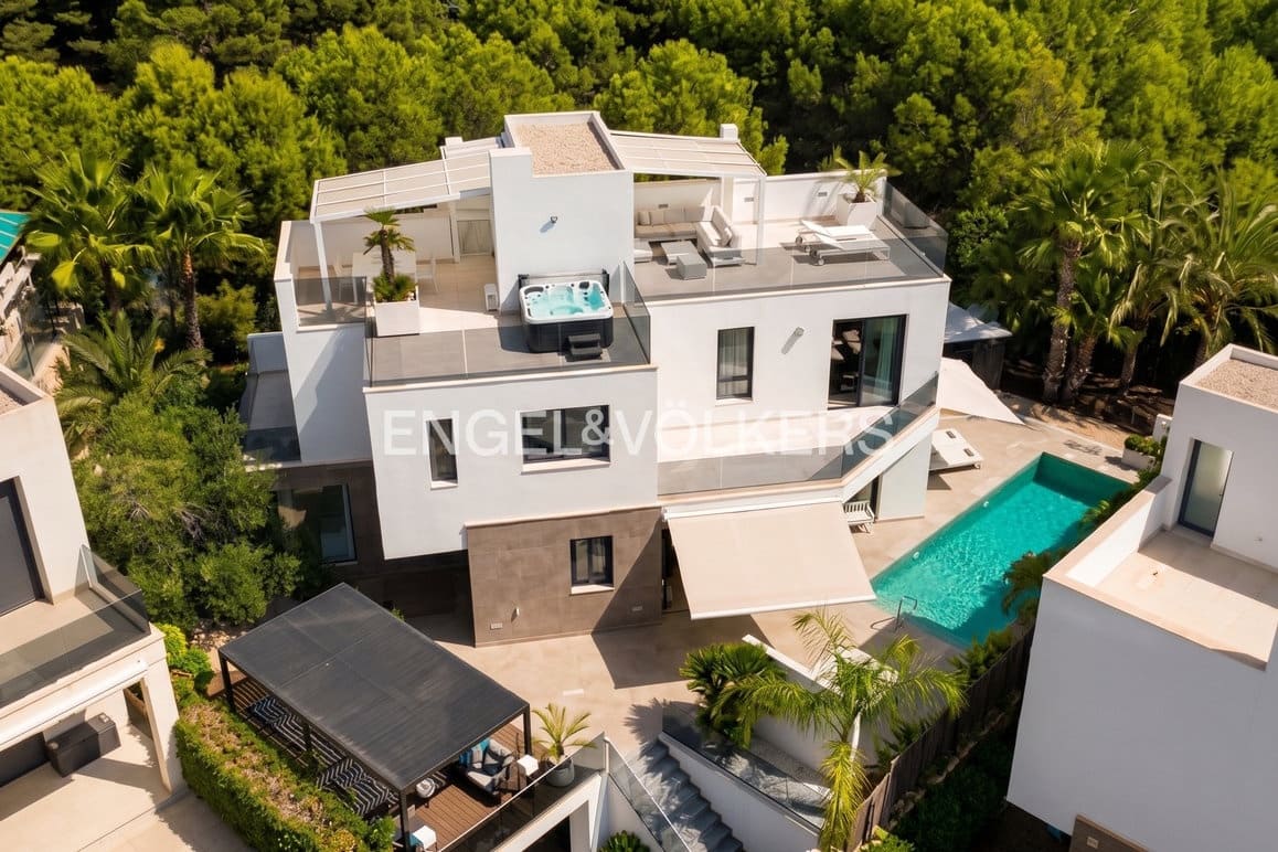 4 sypialnia Willa na sprzedaż w Finestrat z basenem garażem - 1 950 000 € (Ref: 10158706)