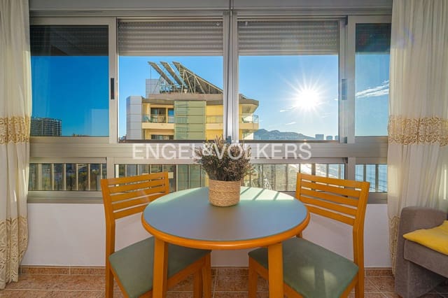 1 chambre Studio à vendre à Juzgados - Plaza de Toros, Benidorm avec garage - 227 000 € (Ref: 10183676)