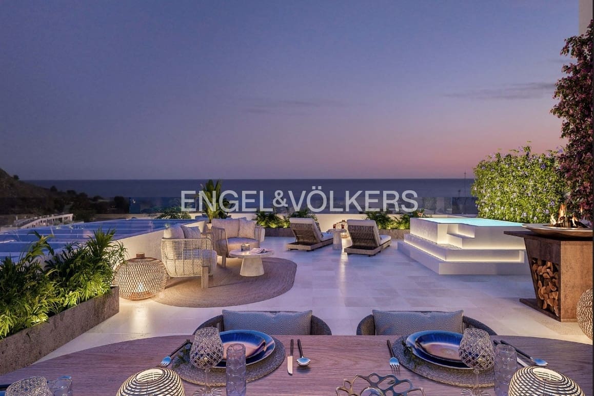 1 soverom Penthouse til salgs i La Villajoyosa / Vila Joiosa med svømmebasseng garasje - € 516 200 (Ref: 8782063)