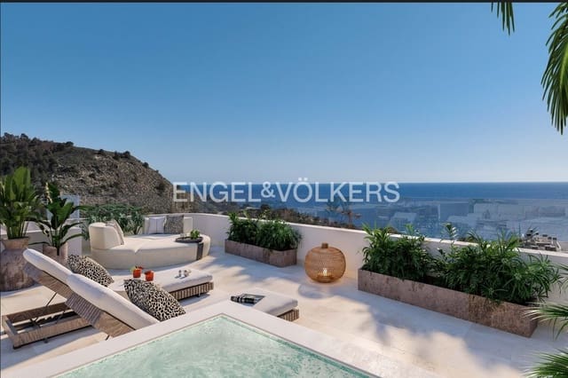 1 soverom Penthouse til salgs i La Villajoyosa / Vila Joiosa med svømmebasseng garasje - € 516 200 (Ref: 8782063)