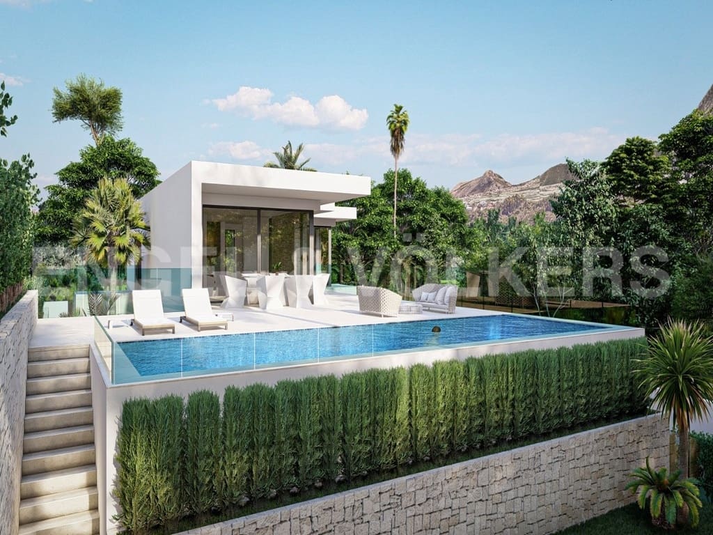 4 chambre Villa/Maison à vendre à Albir avec piscine garage - 1 295 000 € (Ref: 8837959)