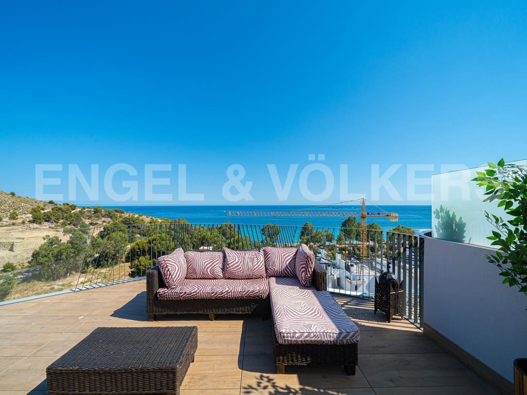3 slaapkamer Penthouse te koop in La Villajoyosa / Vila Joiosa met zwembad garage - € 1.200.000 (Ref: 8842399)