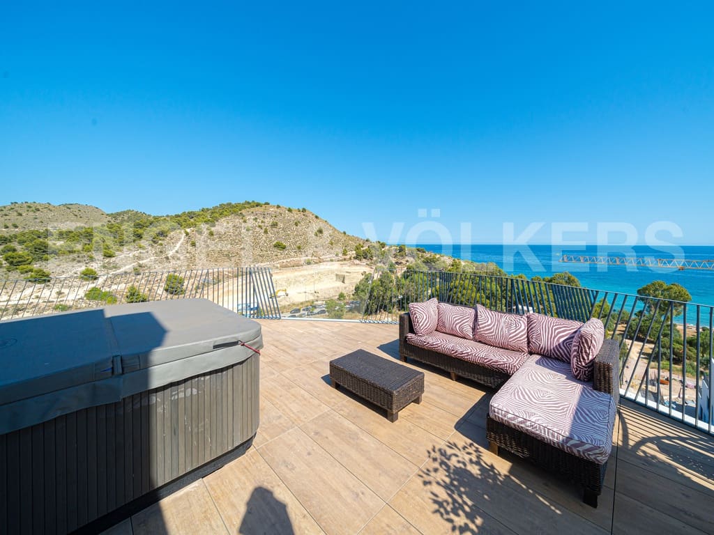 3 slaapkamer Penthouse te koop in La Villajoyosa / Vila Joiosa met zwembad garage - € 1.200.000 (Ref: 8842399)
