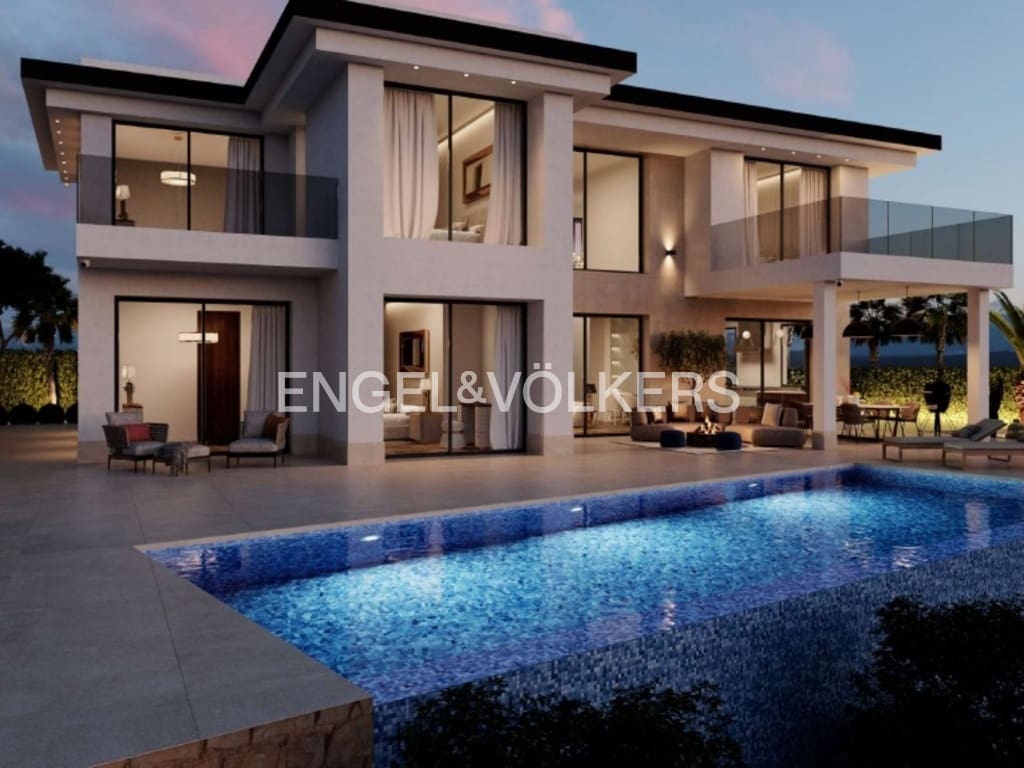 4 makuuhuone Huvila myytävänä paikassa Finestrat mukana uima-altaan 
autotalli - 2 400 000 € (Ref: 8920221)