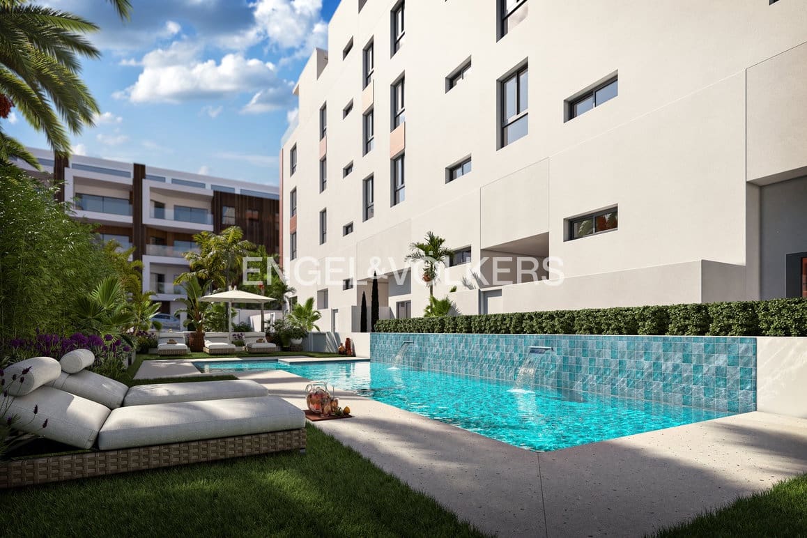2 makuuhuone Huoneisto myytävänä paikassa La Villajoyosa / Vila Joiosa mukana uima-altaan 
autotalli - 580 000 € (Ref: 9000282)