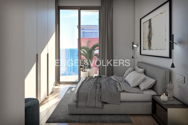 2 Zimmer Apartment zu verkaufen in La Villajoyosa / Vila Joiosa mit Pool Garage - 470.000 € (Ref: 9002663)