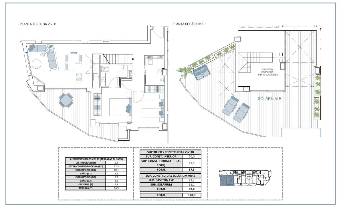 2 slaapkamer Appartement te koop in La Villajoyosa / Vila Joiosa met zwembad garage - € 470.000 (Ref: 9002663)