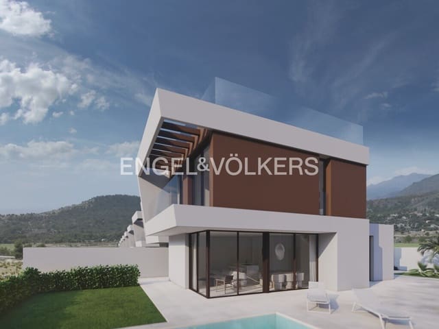 3 makuuhuone Huvila myytävänä paikassa Finestrat mukana uima-altaan 
autotalli - 495 000 € (Ref: 9046362)