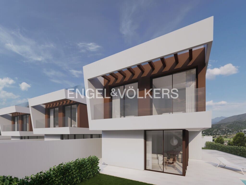 3 makuuhuone Huvila myytävänä paikassa Finestrat mukana uima-altaan 
autotalli - 495 000 € (Ref: 9046362)