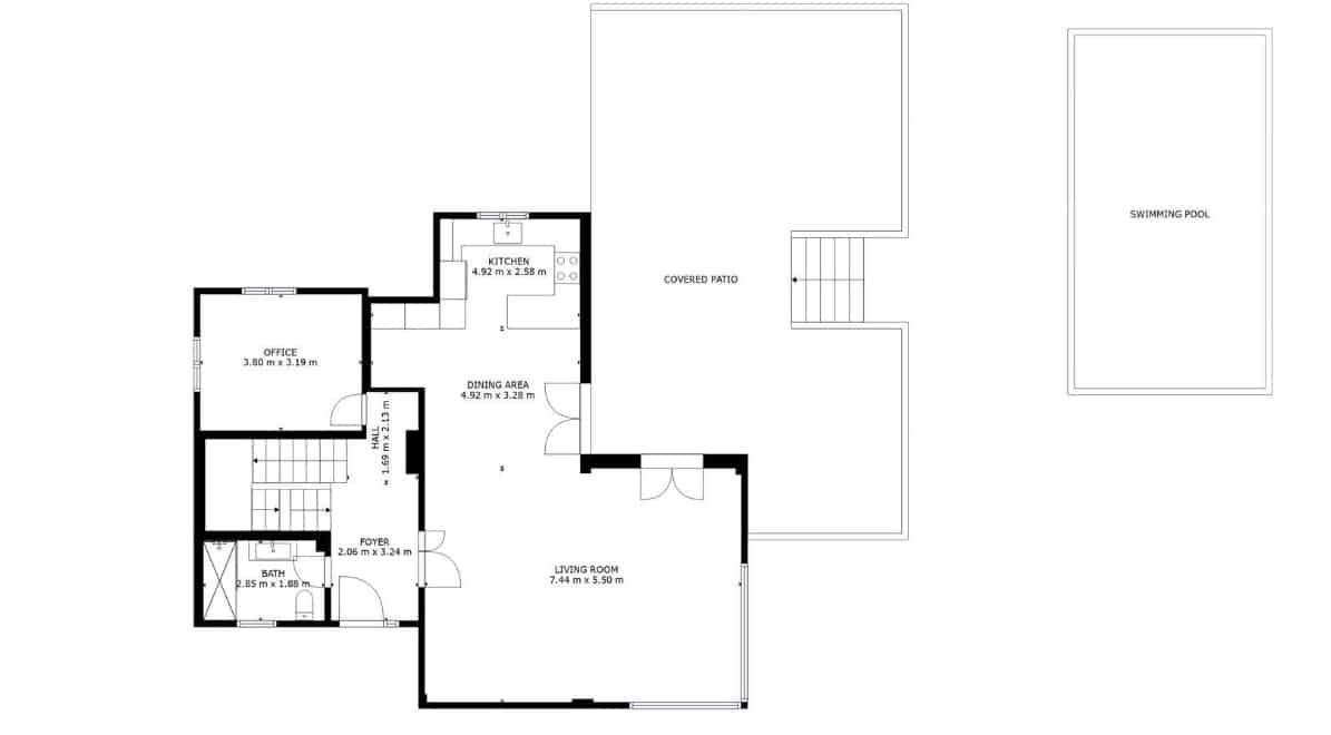 4 makuuhuone Huvila myytävänä paikassa Alfaz del Pi / L'Alfas del Pi mukana uima-altaan 
autotalli - 1 195 000 € (Ref: 9050144)