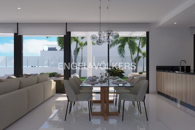 3 makuuhuone Huvila myytävänä paikassa Finestrat mukana uima-altaan 
autotalli - 1 100 000 € (Ref: 9061721)