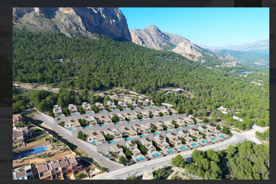 3 soveværelse Byhus til salg i Polop med swimmingpool garage - € 699.000 (Ref: 9109226)