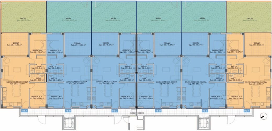 2 sovrum Lägenhet till salu i Cala de Finestrat med pool garage - 369 000 € (Ref: 9109228)