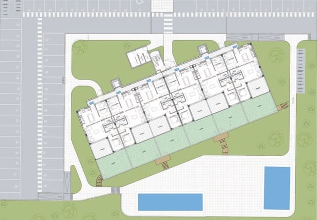 2 soveværelse Lejlighed til salg i Cala de Finestrat, Finestrat med swimmingpool garage - € 369.000 (Ref: 9109228)