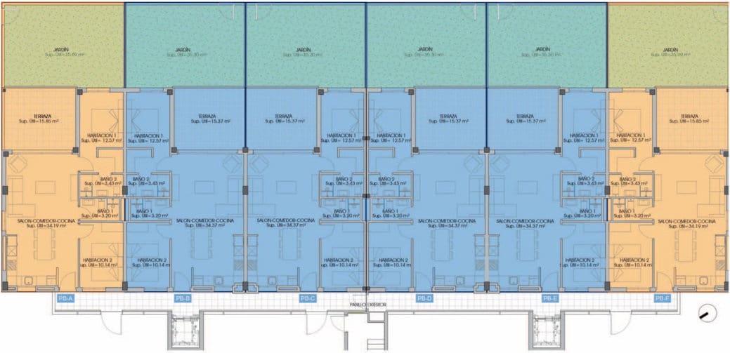 2 soveværelse Lejlighed til salg i Cala de Finestrat med swimmingpool garage - € 369.000 (Ref: 9109228)