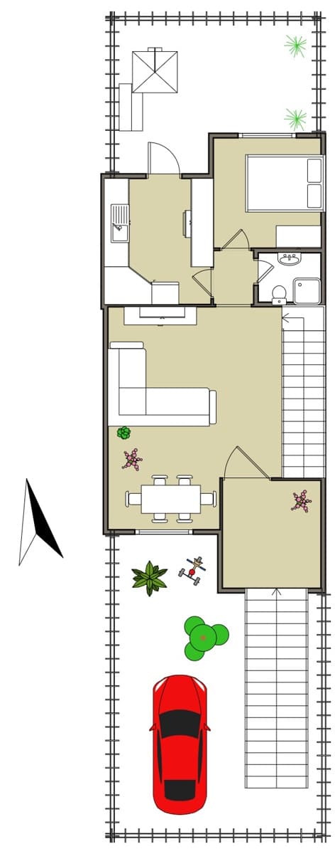3 soveværelse Rækkehus til salg i Finestrat med swimmingpool garage - € 320.000 (Ref: 9233868)