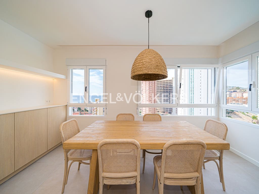 3 makuuhuone Huoneisto vuokrattavana paikassa Cala de Finestrat mukana uima-altaan 
autotalli - 1 800 € (Ref: 9255864)