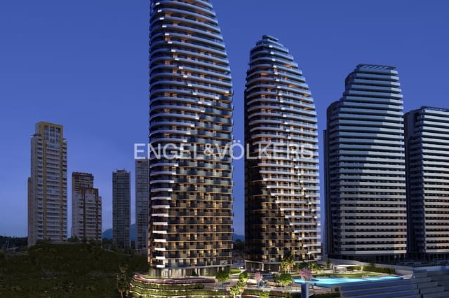 2 soverom Leilighet til salgs i Benidorm med svømmebasseng garasje - € 610 000 (Ref: 9289388)