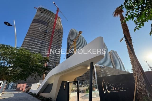 2 chambre Appartement à vendre à Juzgados - Plaza de Toros, Benidorm avec piscine garage - 610 000 € (Ref: 9289388)