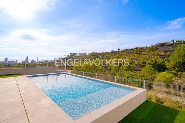 3 chambre Villa/Maison à vendre à Finestrat Pueblo, Finestrat avec piscine garage - 825 000 € (Ref: 9294775)