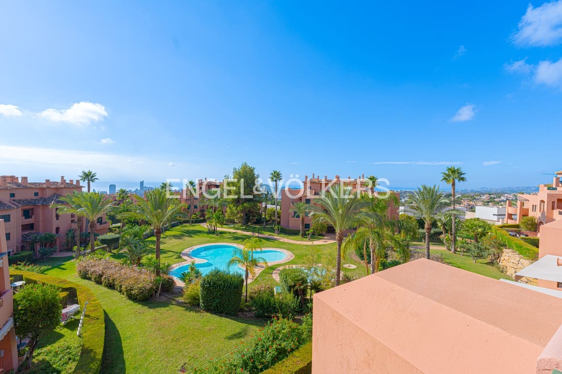 3 soveværelse Penthouse til salg i Finestrat med swimmingpool garage - € 465.000 (Ref: 9296414)