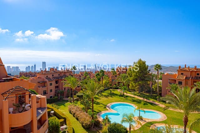 3 soveværelse Penthouse til salg i Finestrat med swimmingpool garage - € 465.000 (Ref: 9296414)