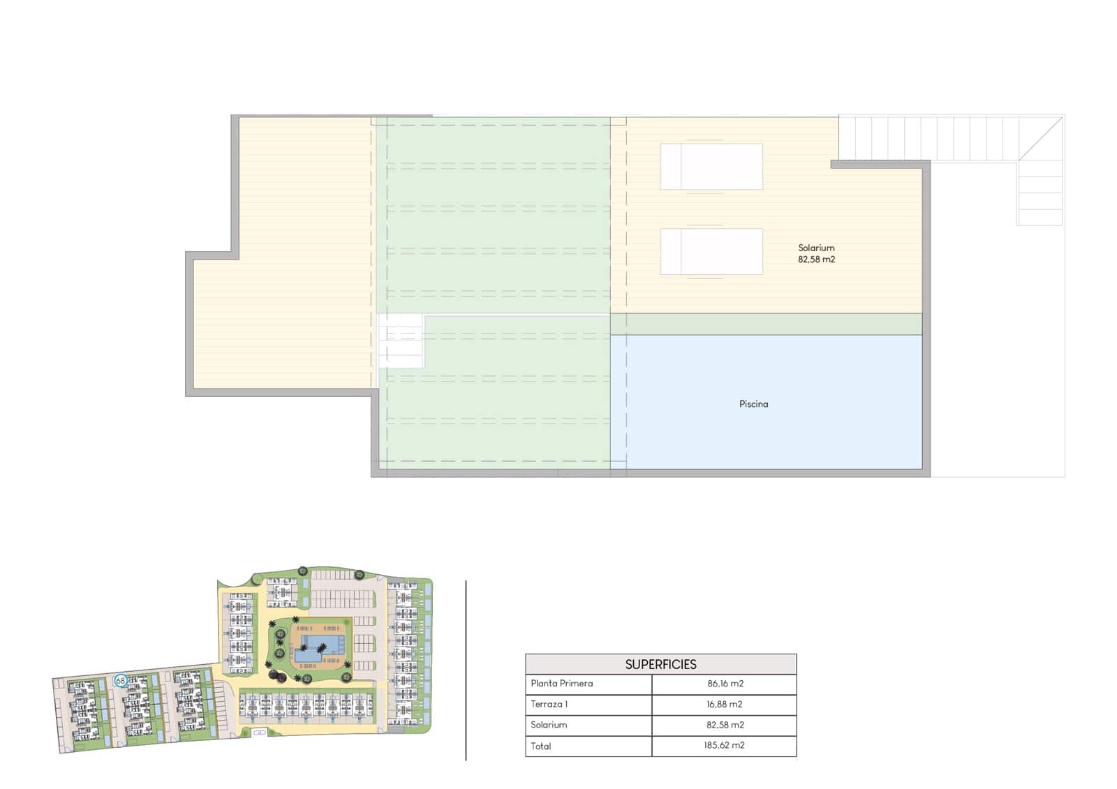 3 quarto Apartamento para venda em Finestrat com piscina - 379 900 € (Ref: 9311590)