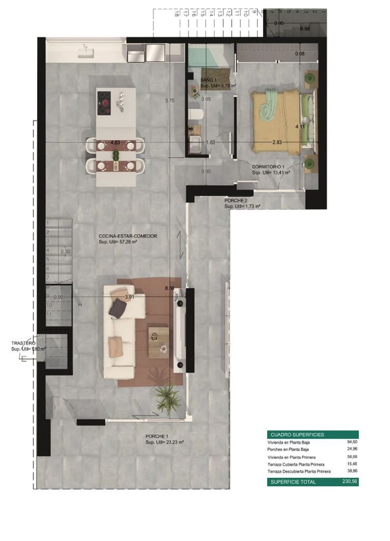 3 soveværelse Villa til salg i Finestrat med swimmingpool garage - € 998.000 (Ref: 9357653)