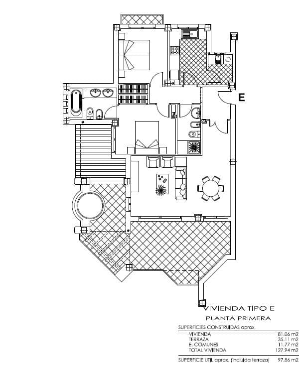 2 chambre Appartement à vendre à Finestrat avec piscine garage - 395 000 € (Ref: 9429003)